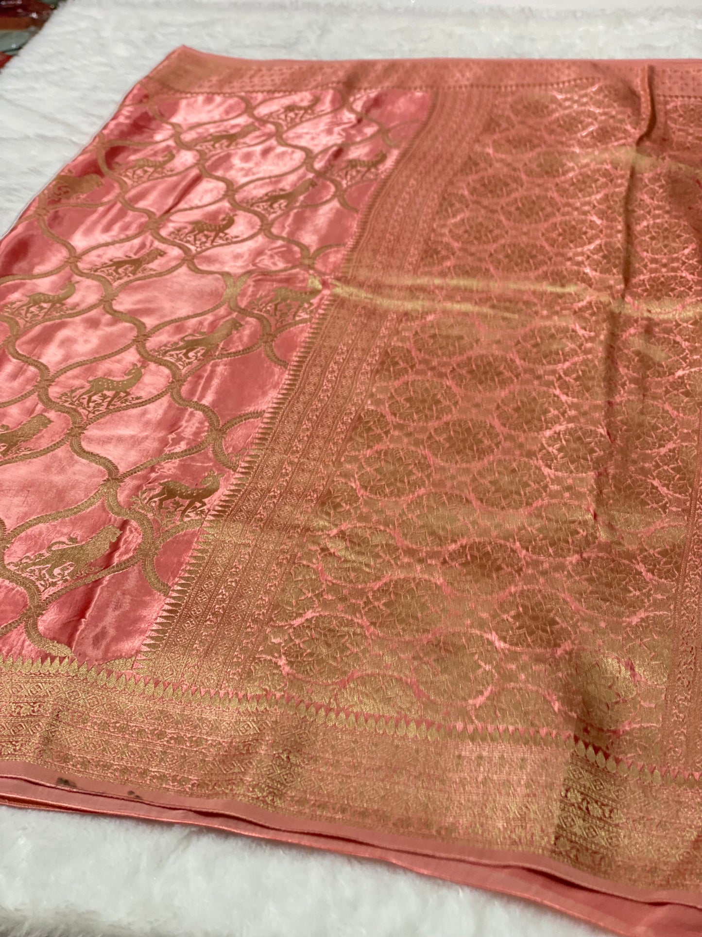Banarasi Mushru Satin silk