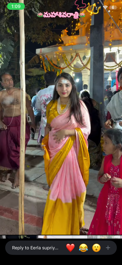 Pure Munga Banarasi silk
