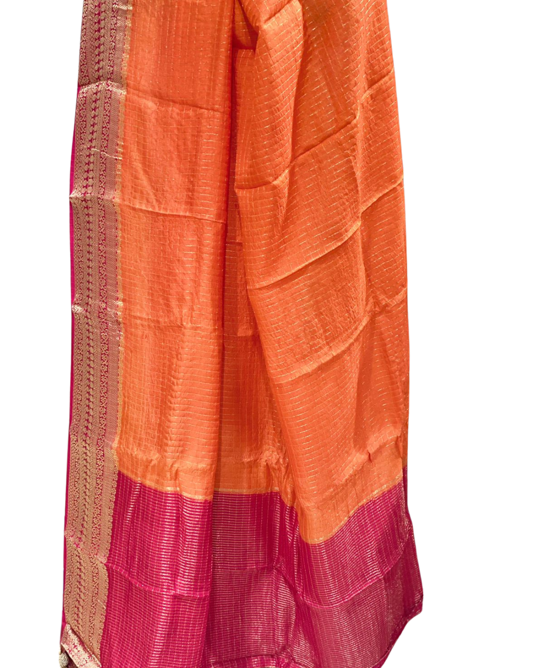 Exclusive 2D Clam Dye Munga Silk Saree (Ayodhya Edition)