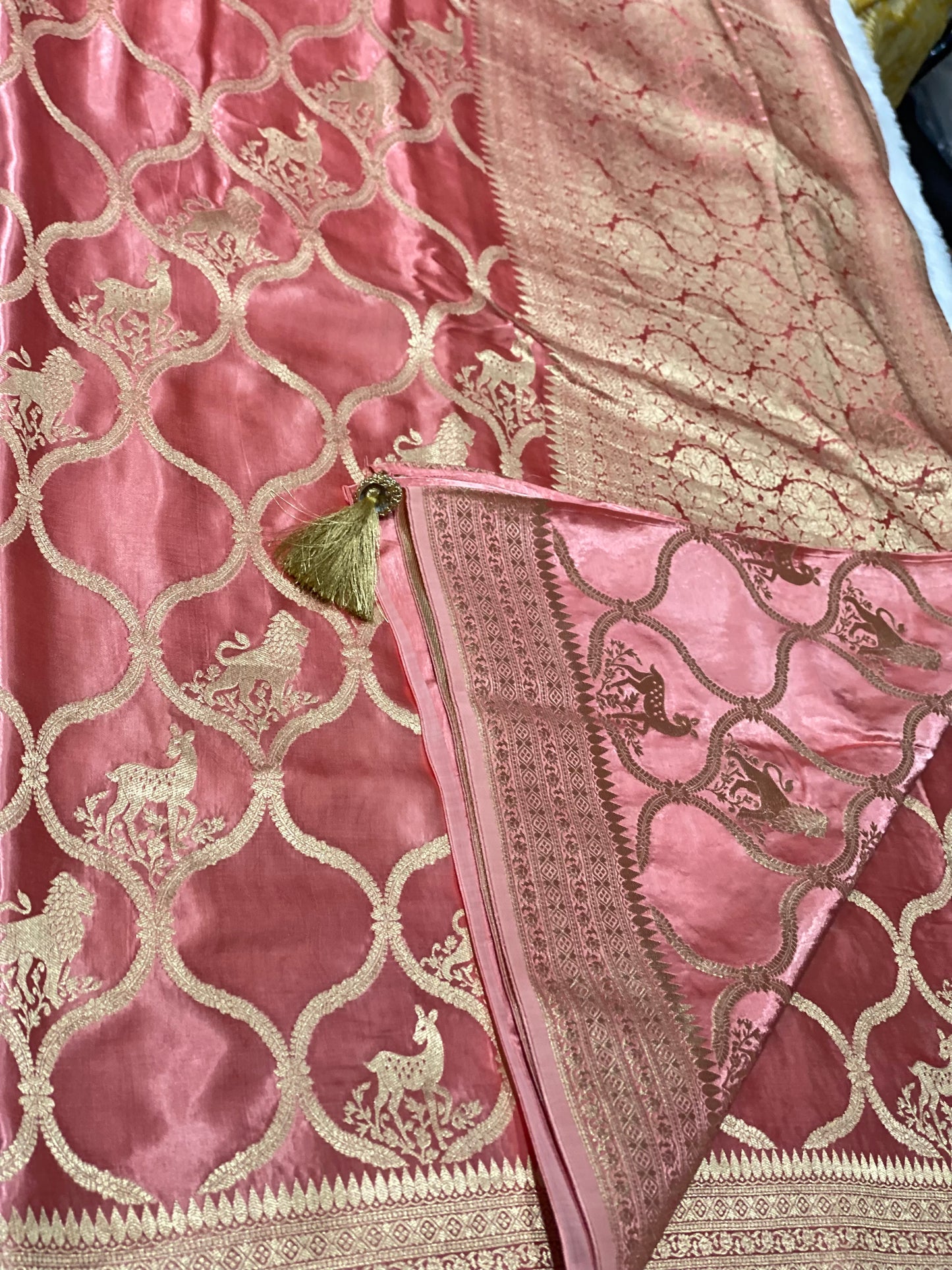 Banarasi Mushru Satin silk