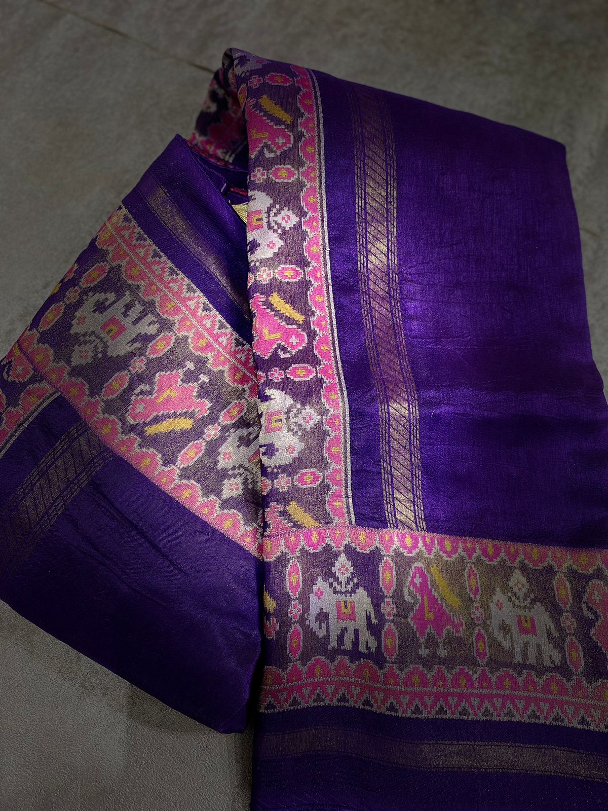 Munga Silk Patola Saree