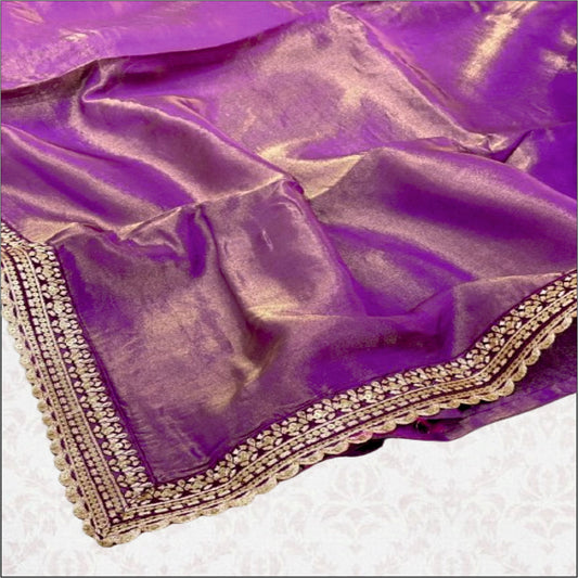 Tissue Kora Silk Saree